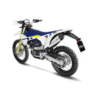 LV-One Evo Full System Slash Down Exhaust System Matt Black For Husqvarna 701 Enduro 2021-2023