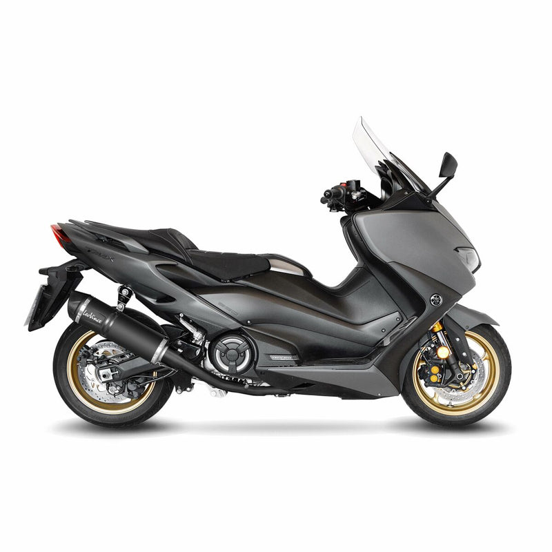 LV-One Evo Black Edition Full System Exhaust System Matt Black For Yamaha XP 530 T-Max ABS 2017-2019