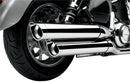 Scalloped Tip Slip-On Mufflers Chrome