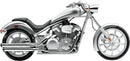 Slashcut Slip-On 3 Inch Mufflers Chrome For Honda VT 1300 CR 2010-2016