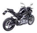 LV-10 Black Slip-On Muffler Black / Shot blast For Kawasaki Z 900 2018-2019
