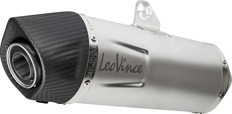 LV-One Evo Slip-On Slash Down Muffler Black For Gas Gas ES 700 ABS 2022