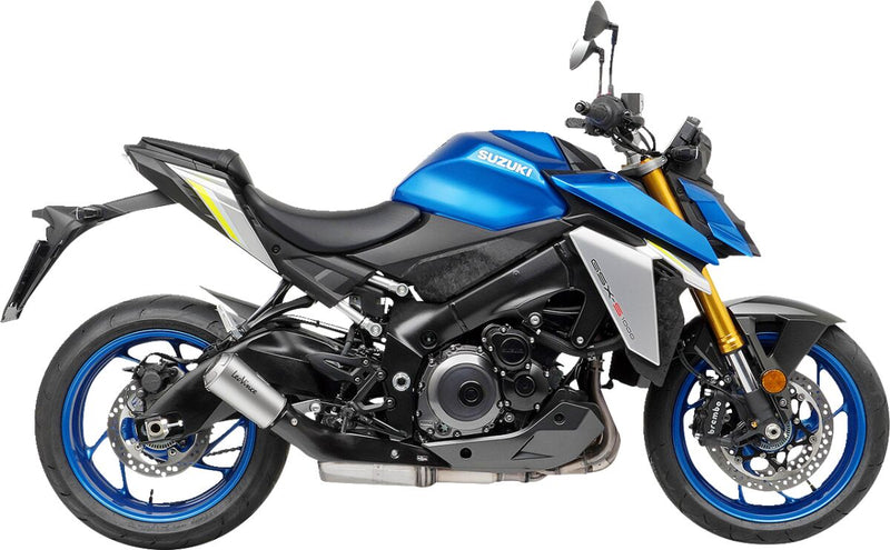 LV-10 Slip-On Muffler Sandblast For Suzuki GSX-S 1000 ABS 2021-2023