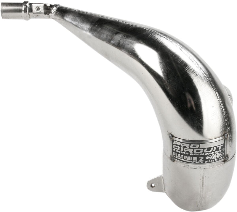 Platinum-2 2-Stroke Slip-On Exhaust Pipe Silver For Husaberg TE 250 11-15 / KTM SX 250 11-16
