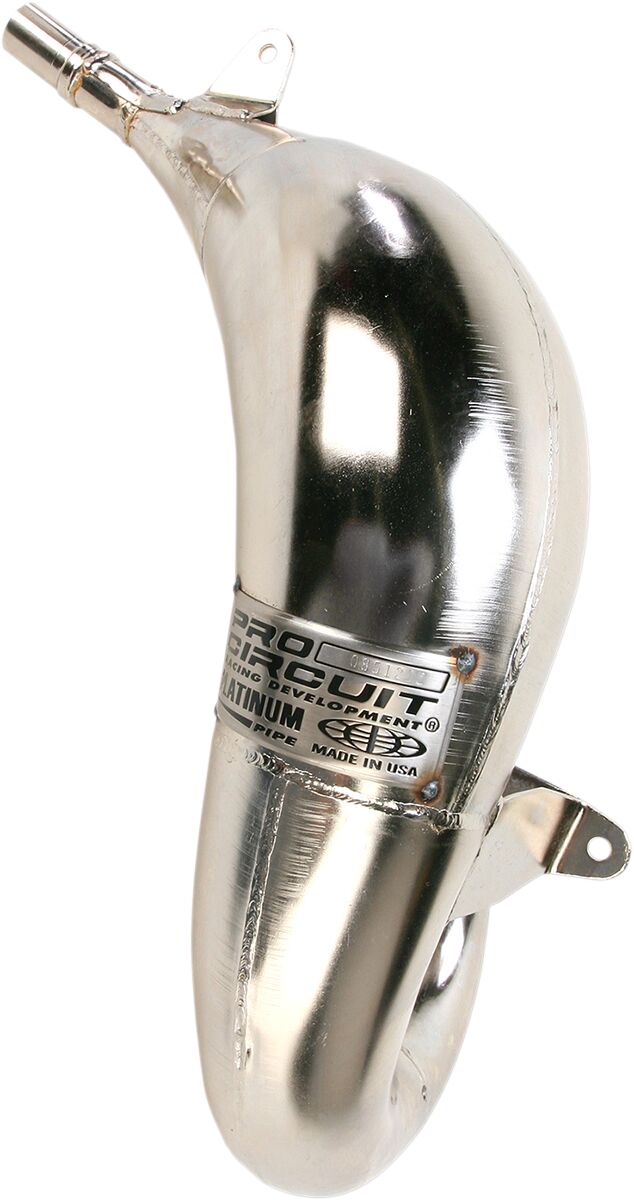 Platinum 2-Stroke Exhaust Head Pipe Silver For Husqvarna TC 125 14-15 / KTM SX 125 11-15