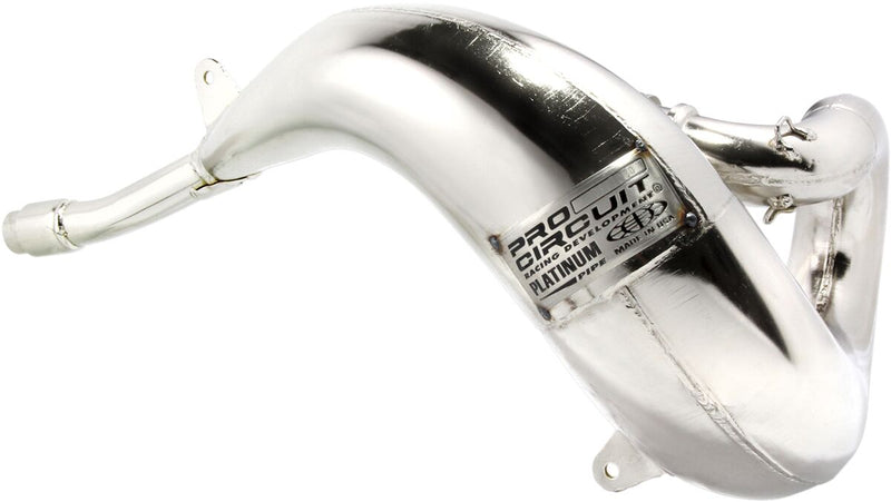 Platinum 2-Stroke Exhaust Head Pipe Silver For Husqvarna WR 250 09-13 / WR 300 09-13