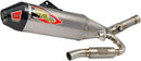 TI-6 Exhaust System Silver For Kawasaki KX 450 F - 09-15