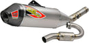 TI-6 Pro Exhaust System Silver For Kawasaki KX 250 F - 17-19