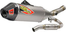 TI-6 Pro Exhaust System Silver For Kawasaki KX 450 F - 16-18