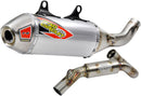 T-6 Exhaust System Silver For Husqvarna FC 450 18-21 / KTM SX-F 450 19-20
