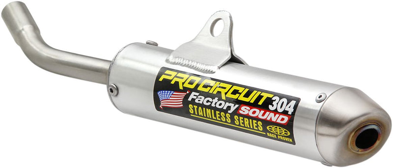 304 Factory Sound Silencer Silver For Yamaha YZ 85 - 19-21