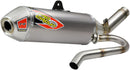 T-6 Exhaust System Silver For Honda CRF 450 - 19-22