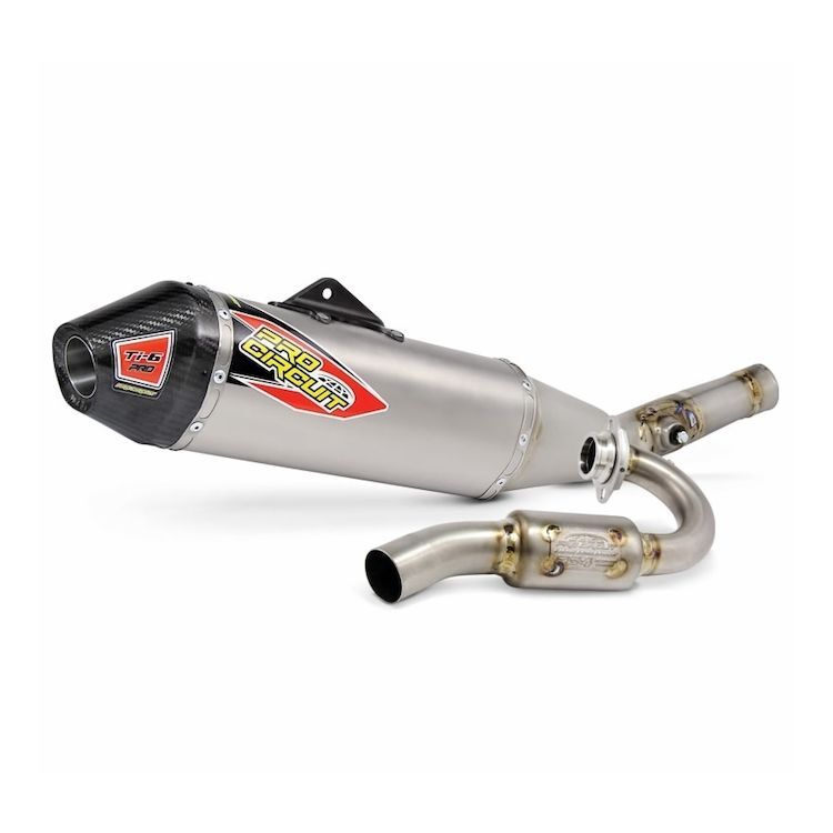 T-6 Exhaust System Silver For Yamaha YZ 450 F - 20-21