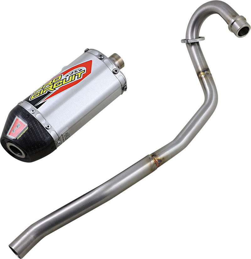 T-6 Exhaust System Silver For Yamaha TT-R 110 E - 08-22