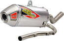 T-6 Exhaust System Silver For Kawasaki KLX 300 R - 20-22