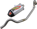 T-6 Exhaust System Silver For Kawasaki KLX 110 - 02-09