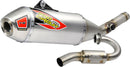 T-6 Exhaust System Silver For Kawasaki KX 250 - 21-22