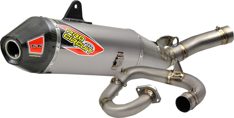 TI-6 Exhaust System Grey For Yamaha YZ 450 F - 21