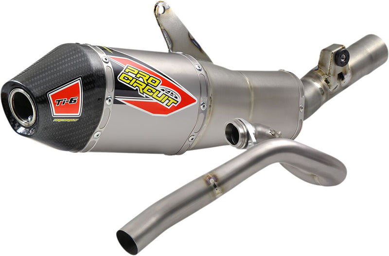 TI-6 Exhaust System Grey For Honda CRF 450 R - 21-22