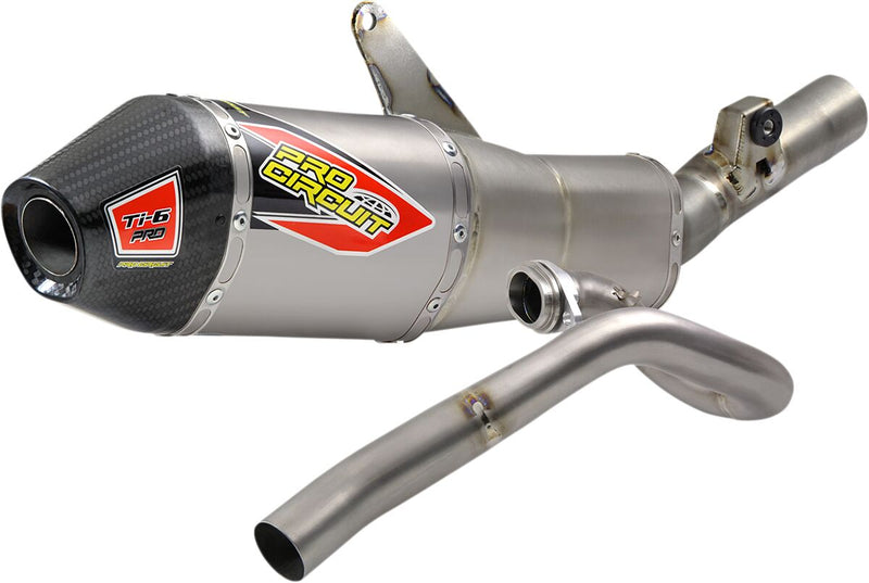 TI-6 Pro Exhaust System Grey For Honda CRF 450 R - 21-22