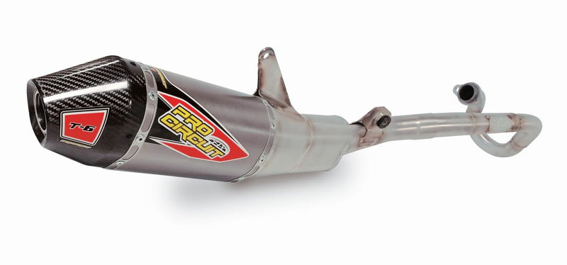 T6SS-TI/CF Exhaust System For Honda CRF 250