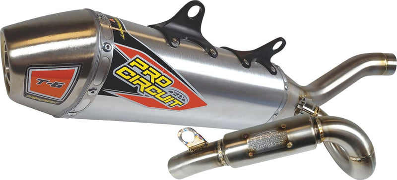 T-6 Stainless Steel Exhaust System For KTM