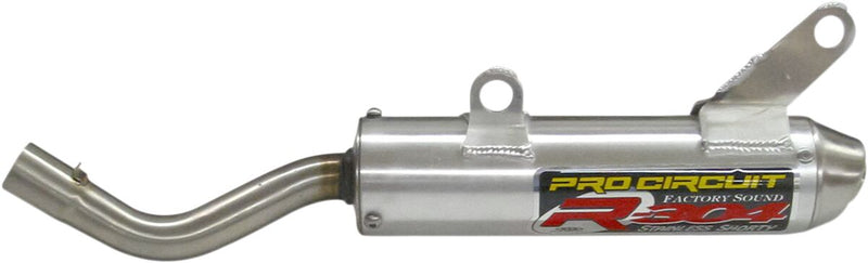 R-304 Slip-On Silencer Silver For Suzuki RM 250 - 04-08