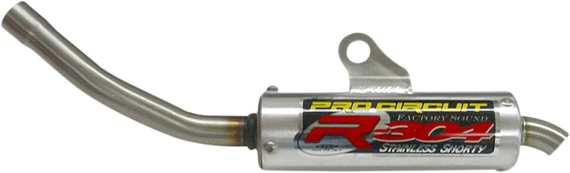 R-304 Slip-On Shorty Silencer Silver For Honda CR 125 R - 93-97