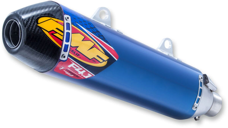 Factory 4.1 RCT Slip-On Muffler Titanium & Carbon Blue Anodized | Vendor no: 045586