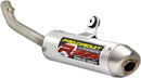 R-304 Slip-On Silencer Silver For Husqvarna TC 125 16-17 / KTM SX 125 16-18