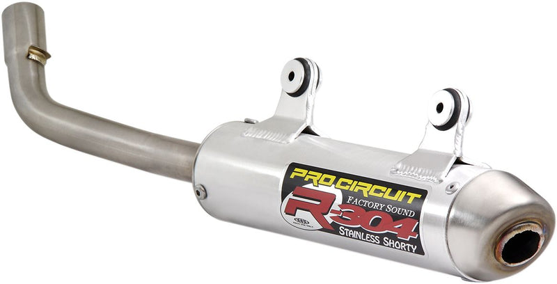 R-304 Slip-On Silencer Silver For Husqvarna TC 250 / TX 300 - 17-18