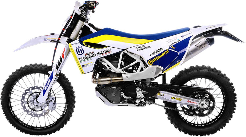 LV-One Evo Full System Exhaust System Matt Finish For Husqvarna 701 Enduro 2017