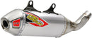 T-6 Slip-On Silencer Silver For Husqvarna FC 350 20-21 / KTM SX-F 350 19-21