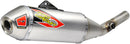 T-6 Slip-On Silencer Silver For Kawasaki KX 250 F - 20