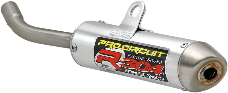 R-304 Slip-On Silencer Silver For Yamaha YZ 65 19-22