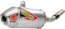 T-6 Slip-On Silencer Silver For Kawasaki KLX 230 R - 20-21
