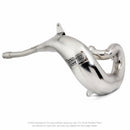 Platinum 2-Stroke Exhaust Head Pipe Silver For Kawasaki KX250 - 89
