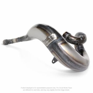 Platinum 2-Stroke Exhaust Head Pipe Black For Honda CR500R - 00-01