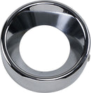 Straight Billet Exhaust Tip Chrome - 4 Inch