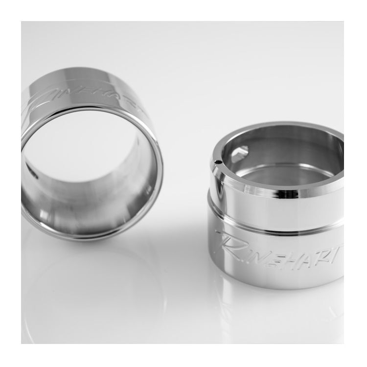 End Caps Standard Exhaust Chrome - 2-1/2 Inch