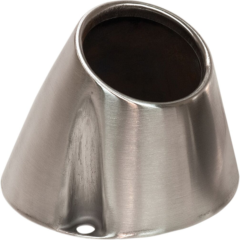 Stainless Conical End Cap Silver For 3.5" Exhaust Canisters