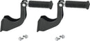 Rear Footpeg Relocation Bracket Black