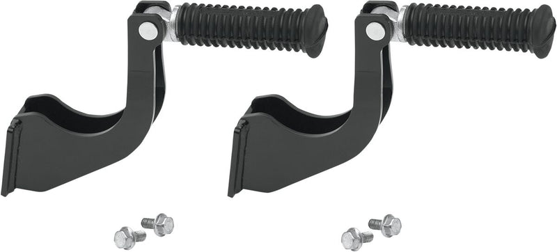 Rear Footpeg Relocation Bracket Black