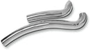 Radial Sweepers 2 Pieces Heat Shield Chrome