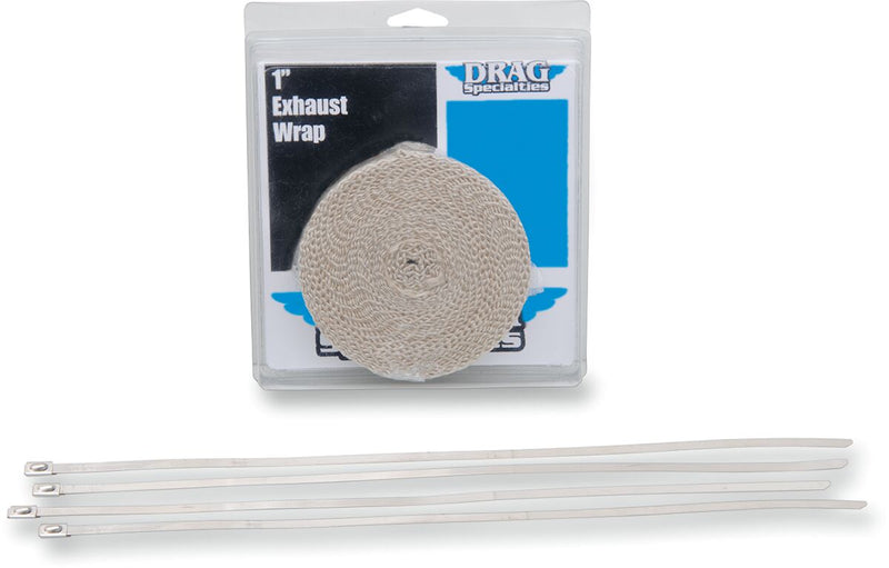 Exhaust Heat Wrap Kit Tan - 1 x 25"