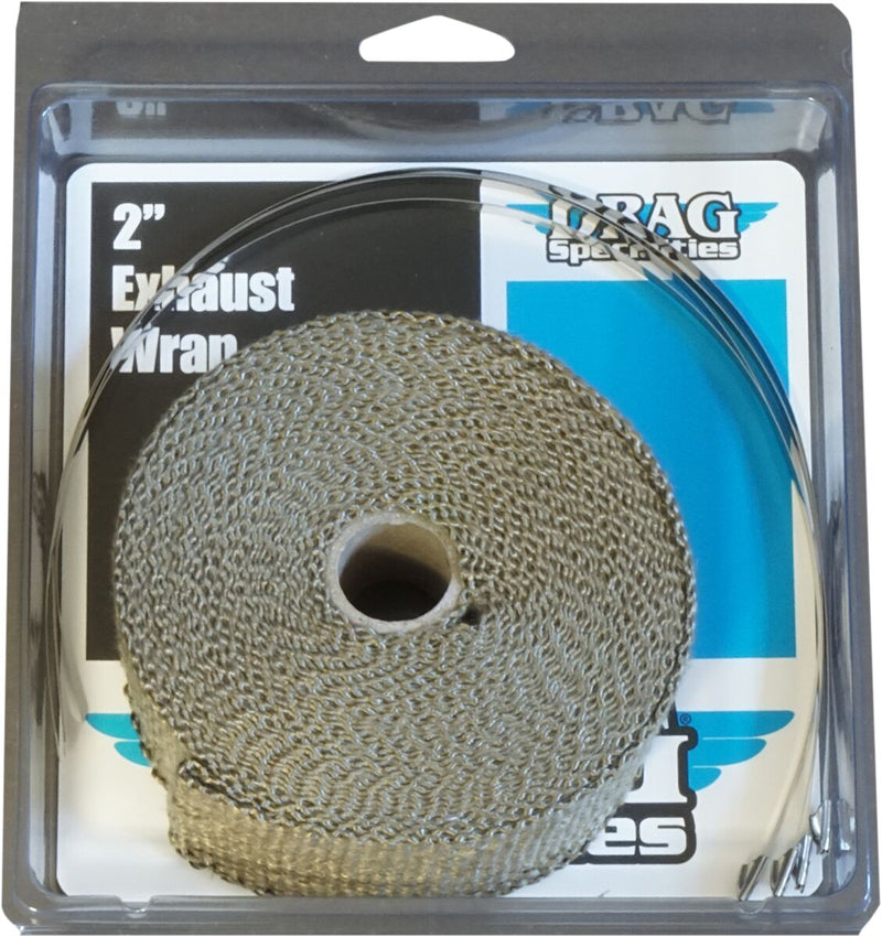 Woven Basalt Exhaust Wrap Kits Bronze - 2 x 25"