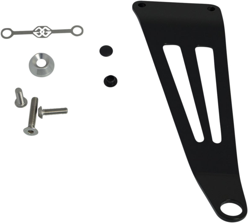 Exhaust Bracket Holder Kit Black / Powder Coated