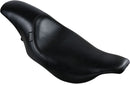 Silhouette Full-Length Smooth Seat Black For Harley Davidson FLHT 1450 2002-2003