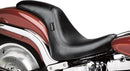 Silhouette 2-Up Plain Seat Black For Harley Davidson FXSTD 1450 2000-2003