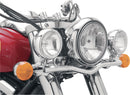 Steel Lightbar Spotlight Kit Chrome For Suzuki C 90 B 2005